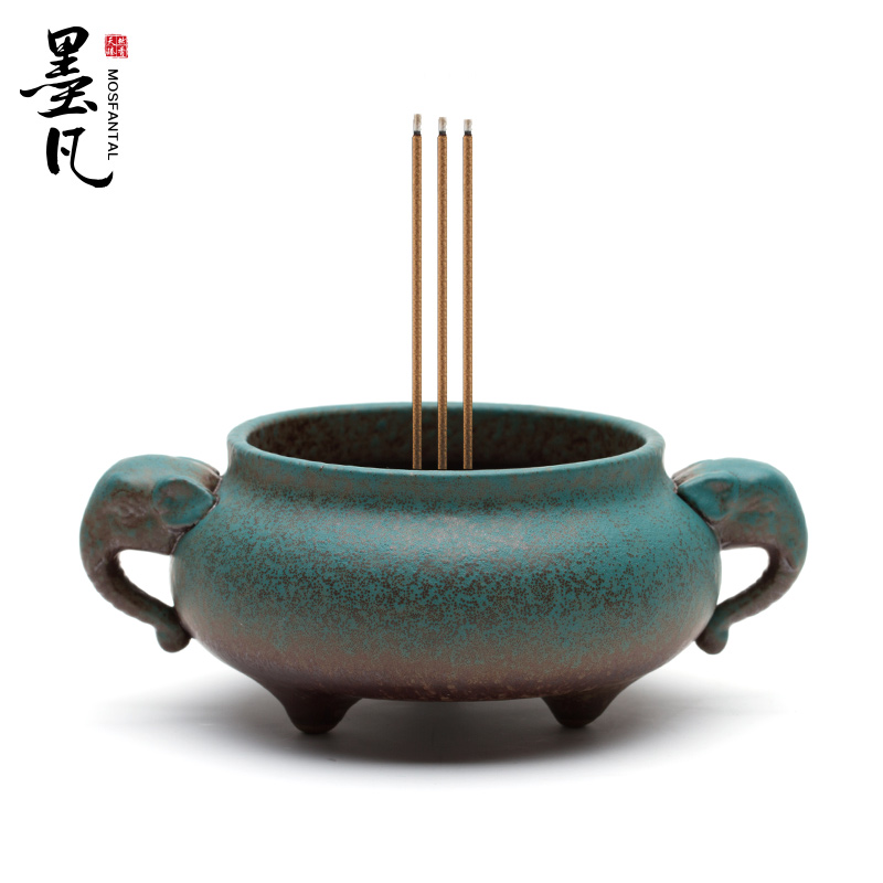 Murphy burner ceramic antique home indoor Buddha incense burner incense tea pet gift Buddha line sandalwood oven