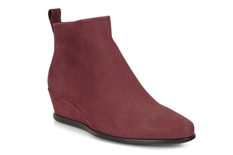 ECCO 爱步 Shape 45 型塑系列 女式坡跟短靴 36码￥543.72