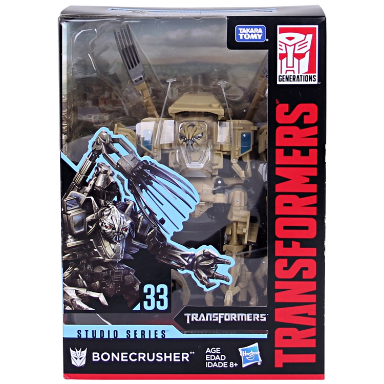 Hasbro Transformers Bộ phim kinh điển Thuyền buồm Trang chủ Lớp Bone Crush Demon Crazy Armored Car Robot Model Model - Gundam / Mech Model / Robot / Transformers