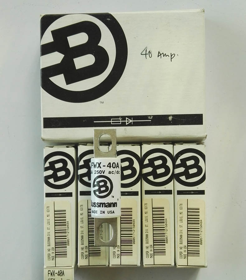 US Basman Bussmann FWX-40A Import Fuse Fuse for the fuse