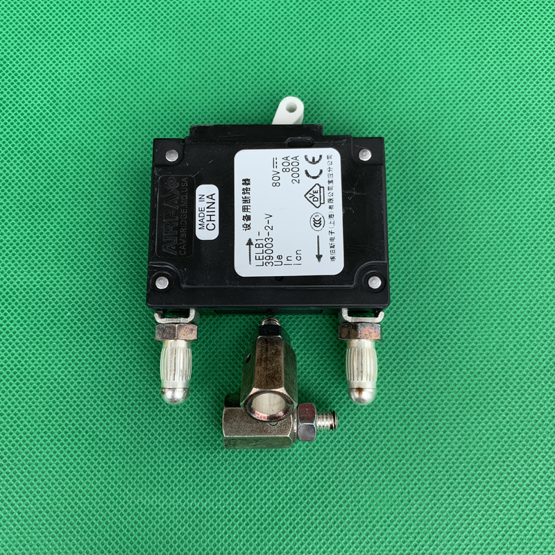Ebus AIRPAX LELB1-39003-2-V breaker 80V 80A DC overcurrent switch 1P