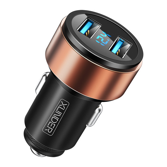 Car charger mobile phone super fast charging head cigarette lighter conversion plug car charger socket car usb interface