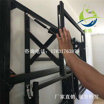  Hydraulic splicing screen front maintenance bracket wall-mounted embedded wall commercial display 46 47 49 55 inch spot