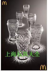 2016 McDonald's can beer cup 2014 McDonald's Coca-Cola Cup Ice silver gray glass bow and arrow cup