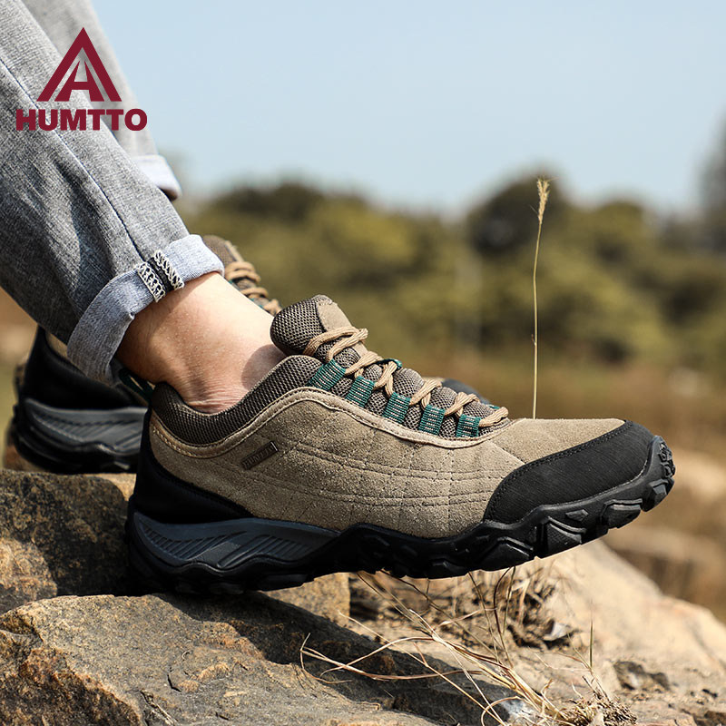 Hutu outdoor hiking shoes men's breathable wear-resistant low-top outdoor shoes non-slip cross-country sports mountain climbing hiking shoes women
