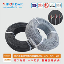 Factory supply: UL2547#22AWG * 3C shielded wire RVVP3 * 0 3 Square 3 core shielded wire 305 m