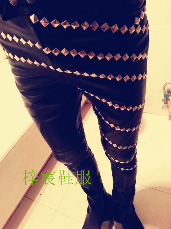 Pantalon cuir homme - Ref 1482021 Image 52