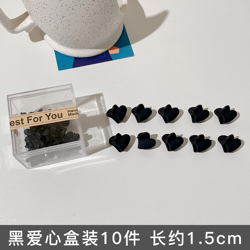 images 36:Mini black small scratch clip trumpet forehead Liu Haijia headdress summer broken card side hairpin card