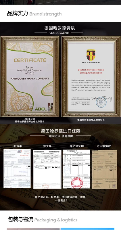 Đức Harold X-1 nhập khẩu đàn piano thẳng đứng 88 mới bắt đầu kiểm tra chuyên nghiệp chơi đàn piano - dương cầm