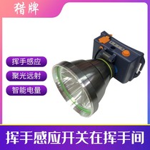 The hunting 868X chargeable LED high light concentration headlights super bright household induction night fishing lights waterproof
