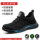 Men's labor protection shoes, anti-smash and anti-puncture steel toe, winter velvet, lightweight, soft sole, old protection belt, steel plate construction site work