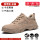 Men's labor protection shoes, anti-smash and anti-puncture steel toe, winter velvet, lightweight, soft sole, old protection belt, steel plate construction site work