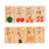 Bé biết chữ domino 100 miếng đôi 1-3 tuổi trẻ em khối xây dựng đồ chơi giáo dục bằng gỗ giáo dục sớm cờ domino chữ và số Khối xây dựng