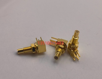 RF connector 50 ohm SSMC-JWE male elbow 90 degree L-shaped elbow JWHD welding PCB board and female header