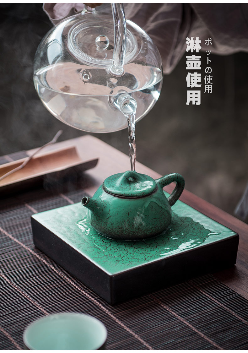 Small pot of tea tray bearing dry terms plate household dry set contracted tea set kung fu tea tea sea ceramic saucer dish