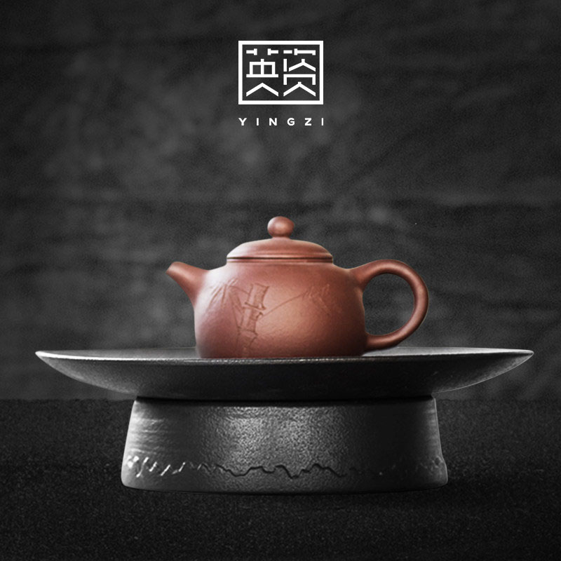 British tea pot bearing are it coarse pottery tea ceramic water as kung fu tea tray lid bowl