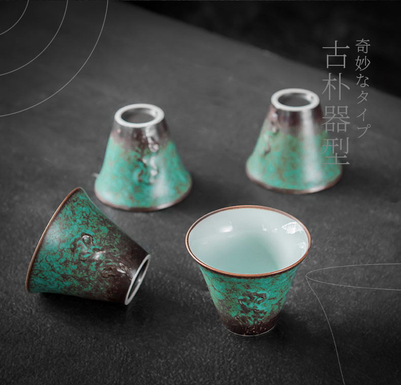 British ceramic cups kung fu tea master cup single sample tea cup ceramic housewares products cup perfectly playable cup size