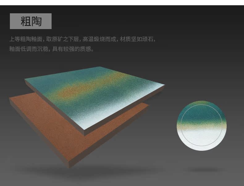 British kung fu tea tea tray was contracted home square, small tea tray storage dry Taiwan tea sea ceramics