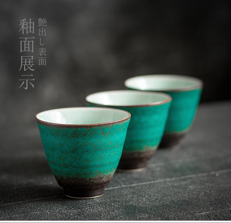 Ceramic sample tea cup kung fu tea cups contracted small tea cup tea cup of the tea taking master cup, cup