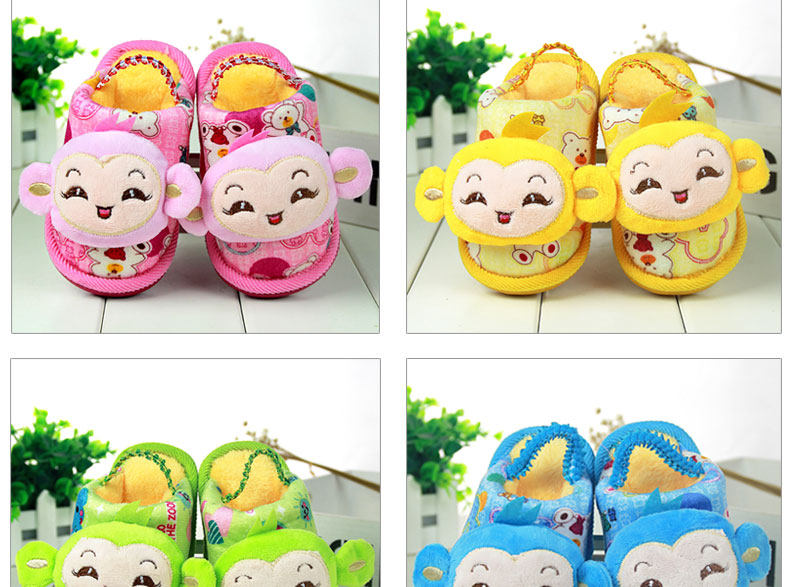 Pantoufles enfants en suède - semelle EVA - Ref 1003824 Image 13