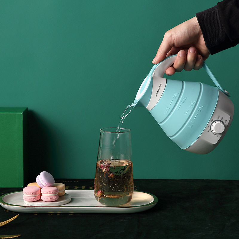 Rongshida foldable quick cooker portable kettle mini travel electric kettle smart small travel