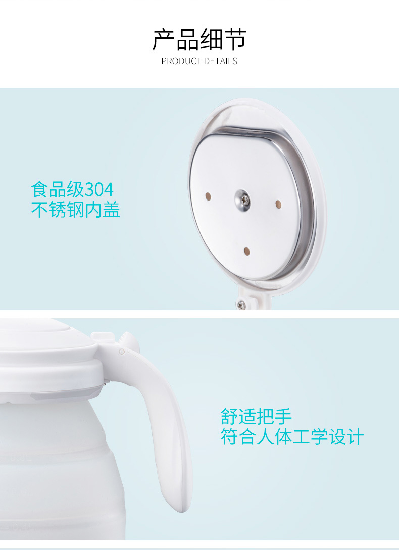 ấm siêu tốc mini Rongshida gấp ấm đun nước du lịch ấm đun nước cầm tay ấm nhỏ du lịch nén cốc cách nhiệt - ấm đun nước điện ấm điện đun nước