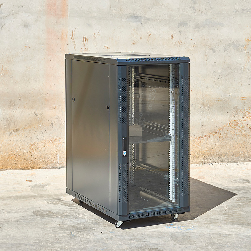 Room network server small cabinet 1 2 m 600 x1000 black switch new customization