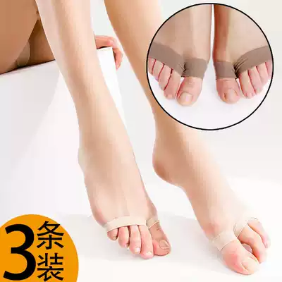 3-5 large size open toe stockings women's thin anti-hook stockings one-piece pantyhose thin women's stockings thin
