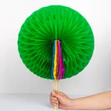 Вы материал ручной сброс шарика шарика сферического смены цвета вентилятора прыжок вентилятора