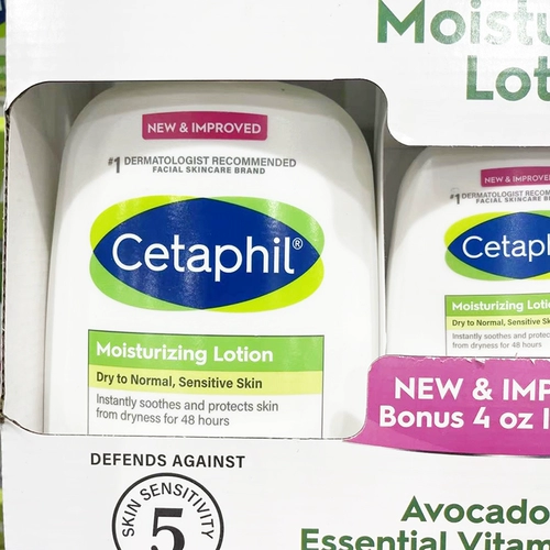 Cetaphil, увлажняющее молочко для тела для выпрямления волос, питательный лосьон, 591 мл