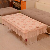 Modern simple rectangular coffee table cabinet cloth small tablecloth bedside cabinet refrigerator washing machine dust cover size customized