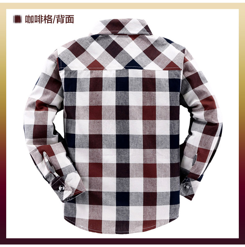 Chemise garcon à manche longue - Ref 2074006 Image 20