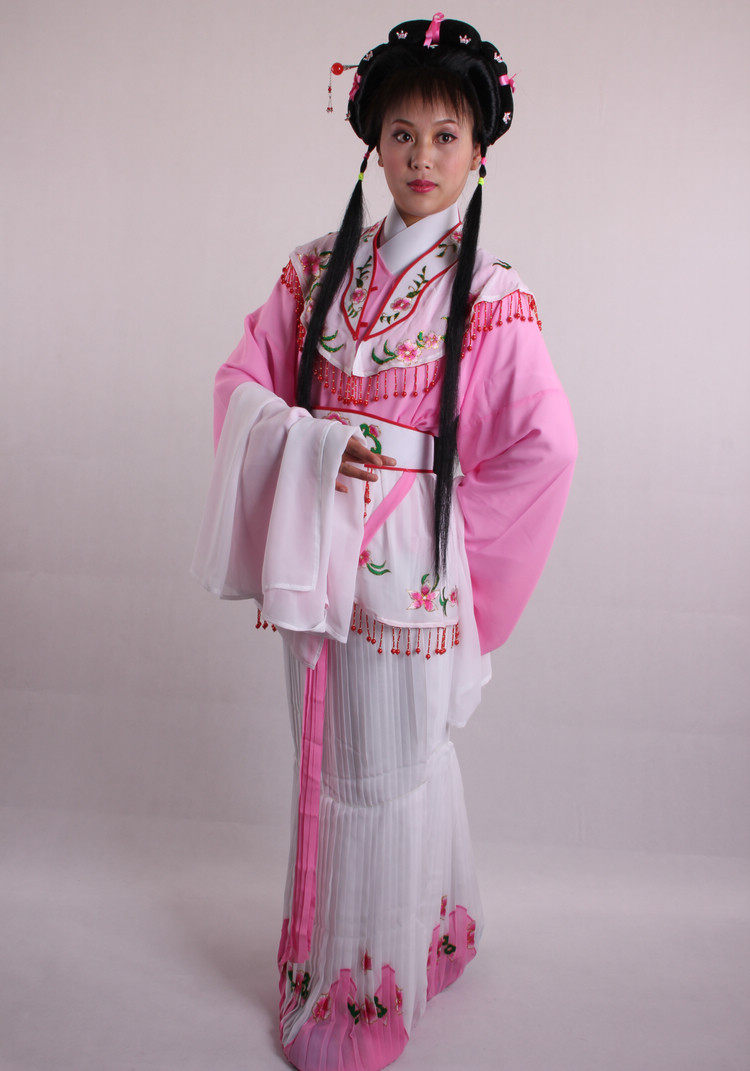 Lady Fudan costumes play Peking Opera Yue Opera Costume Flowers Denier Clothes Opera Clothes Opera Costumes Stage Performance New