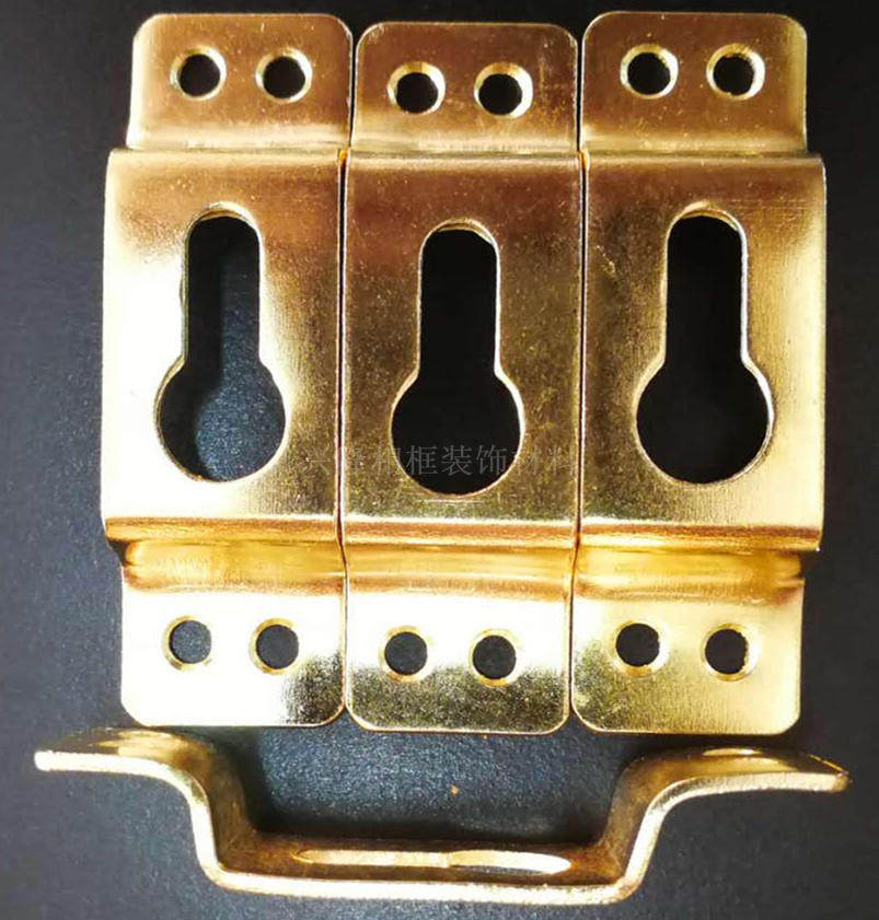 Thickened four-eye dark hanging hook Daquan photo frame hardware hook large painting living room 2 meters large painting hook send screws