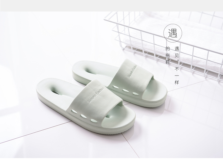 Dép nữ mùa hè nhà tắm phòng tắm vòi sen bị rò rỉ nam trong nhà chống trượt mềm mại đôi đáy dép - Trang chủ dép vệ sinh