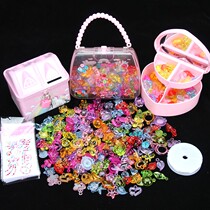 Toy gem House archaeological dig treasure children Animal Crystal colorful treasure box Princess imitation Crystal seven color