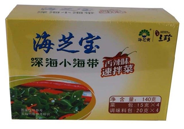 Haizhibao Deep Sea Small Seaweed 140g Spicy Quick Mixed Vegetable Box Vegetable Haizhibao Rongcheng Specialty Gift