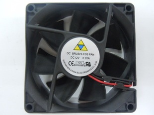 80*80*25mm Dc12V Computer Cpu Cooling Fan Radiator Fan