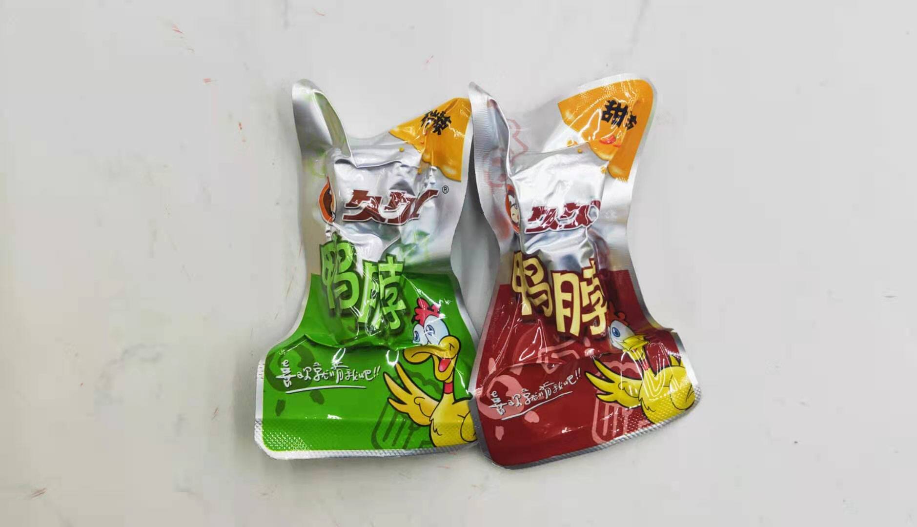 Long time girl duck neck sweet and spicy slightly spicy duck neck vacuum small packaged snacks