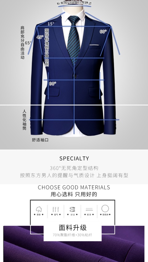 Xu hướng Fat Fat Plus Kích thước cực lớn Phù hợp với Fat Man Váy cưới cho nam 5XL Dress Up Groom Group Suit áo vest nam