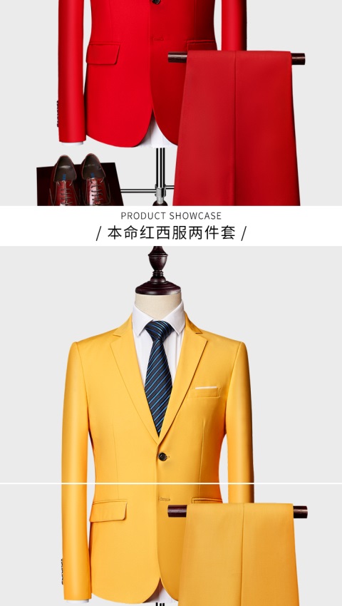 Xu hướng Fat Fat Plus Kích thước cực lớn Phù hợp với Fat Man Váy cưới cho nam 5XL Dress Up Groom Group Suit áo vest nam