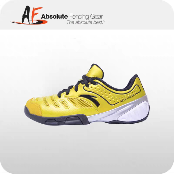 Anta Genuine Professional Fencing Shoes 화이트 노란색 성인 어린이 전문 경쟁 훈련 신발 무료 배송