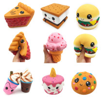 Childrens toys decompression slow rebound Dessert Chocolate ice cream squishyfun jewelry decoration soft incense pinch music