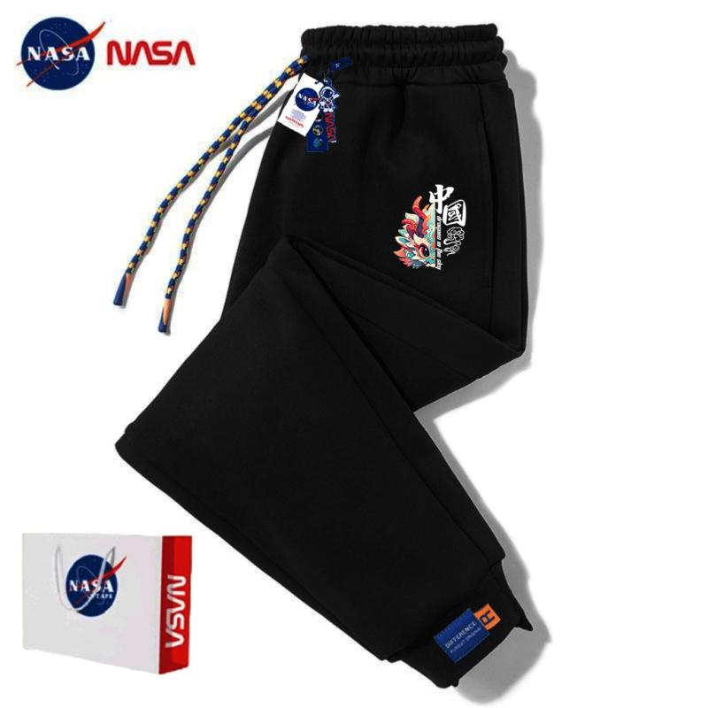 Nasa Official Flagship 2026 New Pants for Men and Women, Spring, Summer, Autumn and Winter, Cool and Stylish Pure Cotton Casual Sports Pants