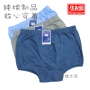6 túi vải cotton nam trung niên cộng với phân bón cộng với quần boxer size quần lớn đầu 6492 quan sip nam