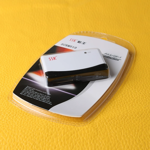 SSK飚王 USB2.0 Multi -Function High -Speed ​​Card Reader TF SD CF CARD Multi -Commbined Card Reader 010