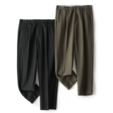 Шерстяные демисезонные штаны, мужской костюм, свободный прямой крой