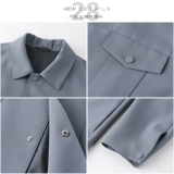 Весенняя осенняя короткая тонкая куртка для отдыха