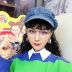 Ulzzang Phnom Penh gọng kính gọng kính nữ em gái mềm Su Yan giả tạo khung nữ với cận thị phiên bản Hàn Quốc mặt phẳng tròn - Kính khung kính phân cực Kính khung
