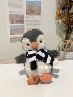 Черно -белый шарф (за исключением гуся)